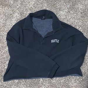 Brandy Melville Cropped Seattle Sweatshirt
